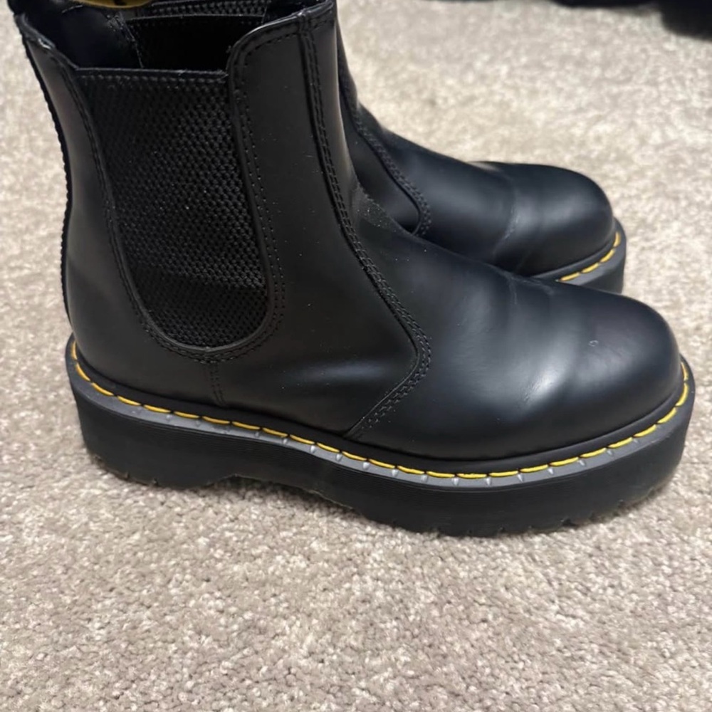 Dr. Martens Black Platform Boots